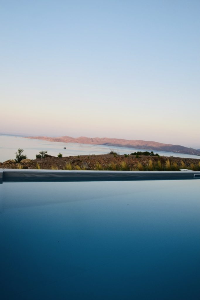 Villa in Karystos with private swimming pool and sea view